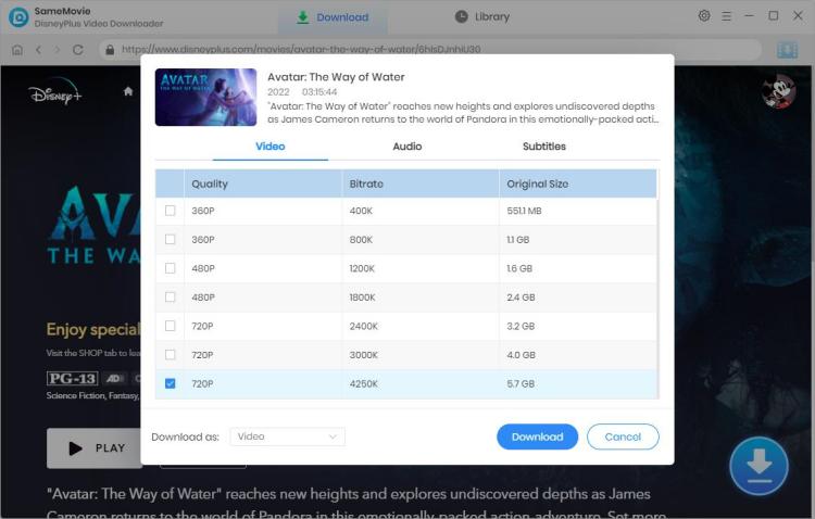 advanced download