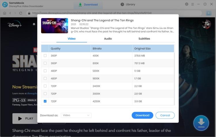 how to download movies on disney plus on laptop: advanced download
