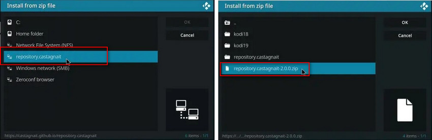 Install CastagnaIT repository