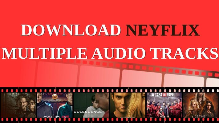 Download Netflix with multiple audio tracks