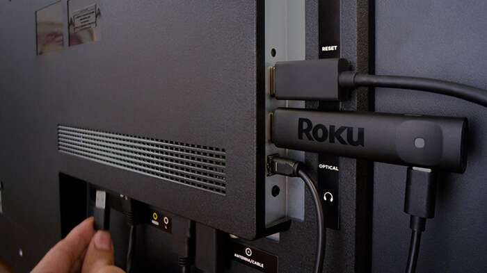Roku TV's USB port