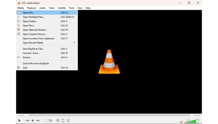 Open Netflix in VLC