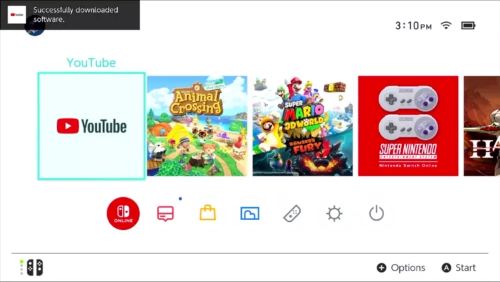 youtube switch