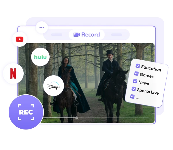 Record video from any sites