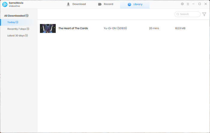 Find your downloaded Anime