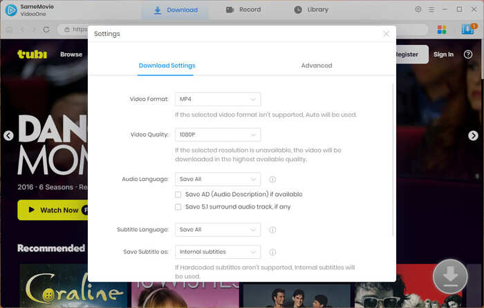Set Your Preferences