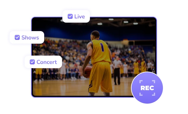 Never Miss Live Events
